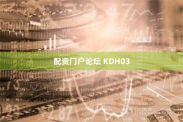配资门户论坛 KDH03